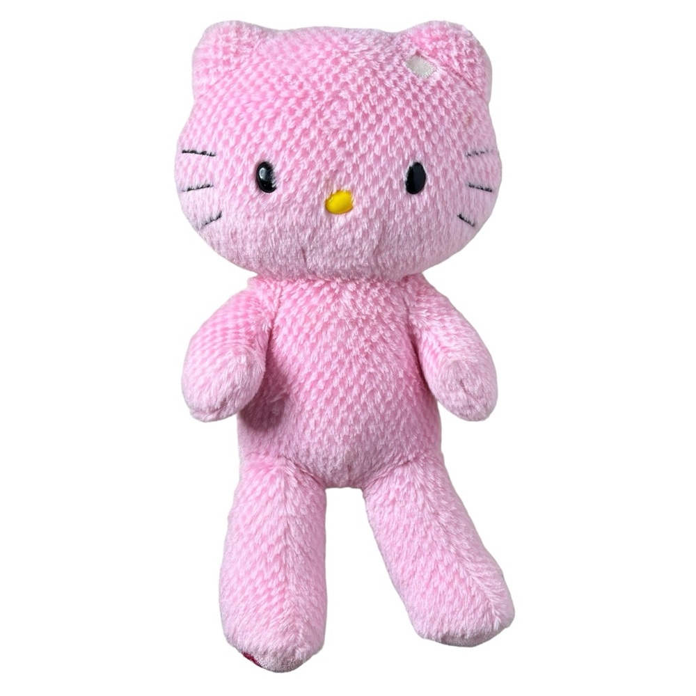 Build-A-Bear Light Pink Sanrio Hello Kitty Checkered Fur Gingham